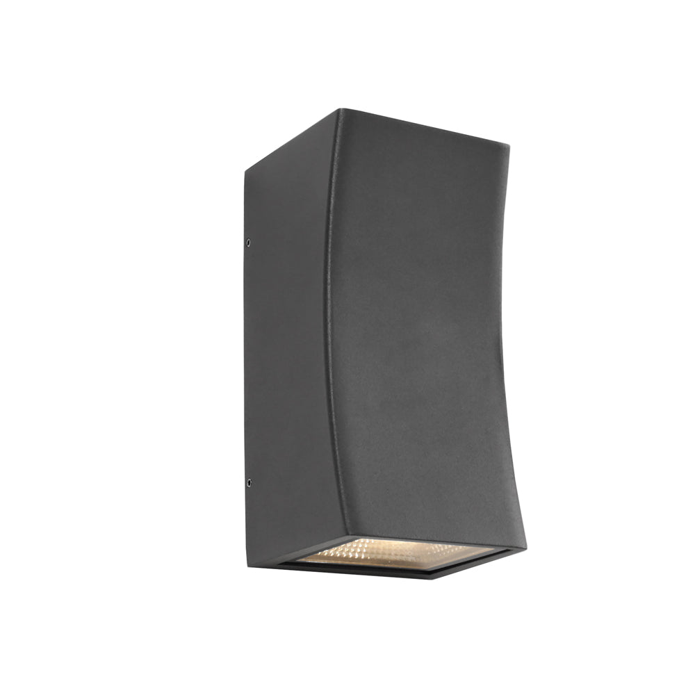 Rados Exterior Wall Light - Charcoal