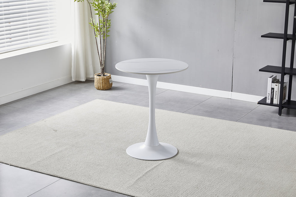 Scandi Dining Table Medium - Snow White