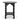 Globo 52cm Side Table - Full Black