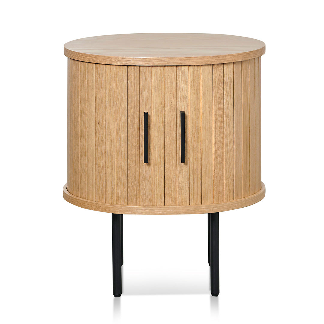 Dania Round Side Table - Natural