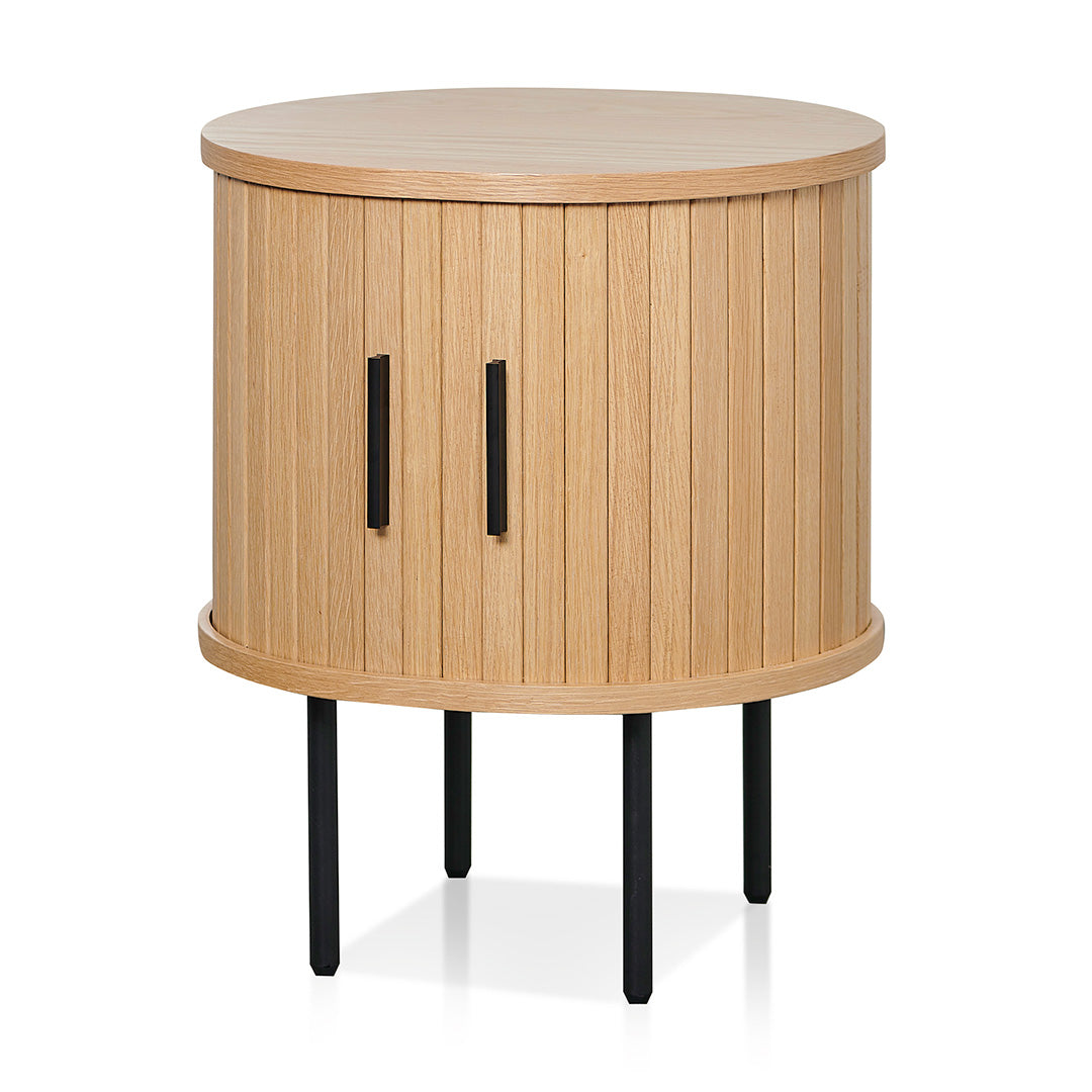 Dania Round Side Table - Natural