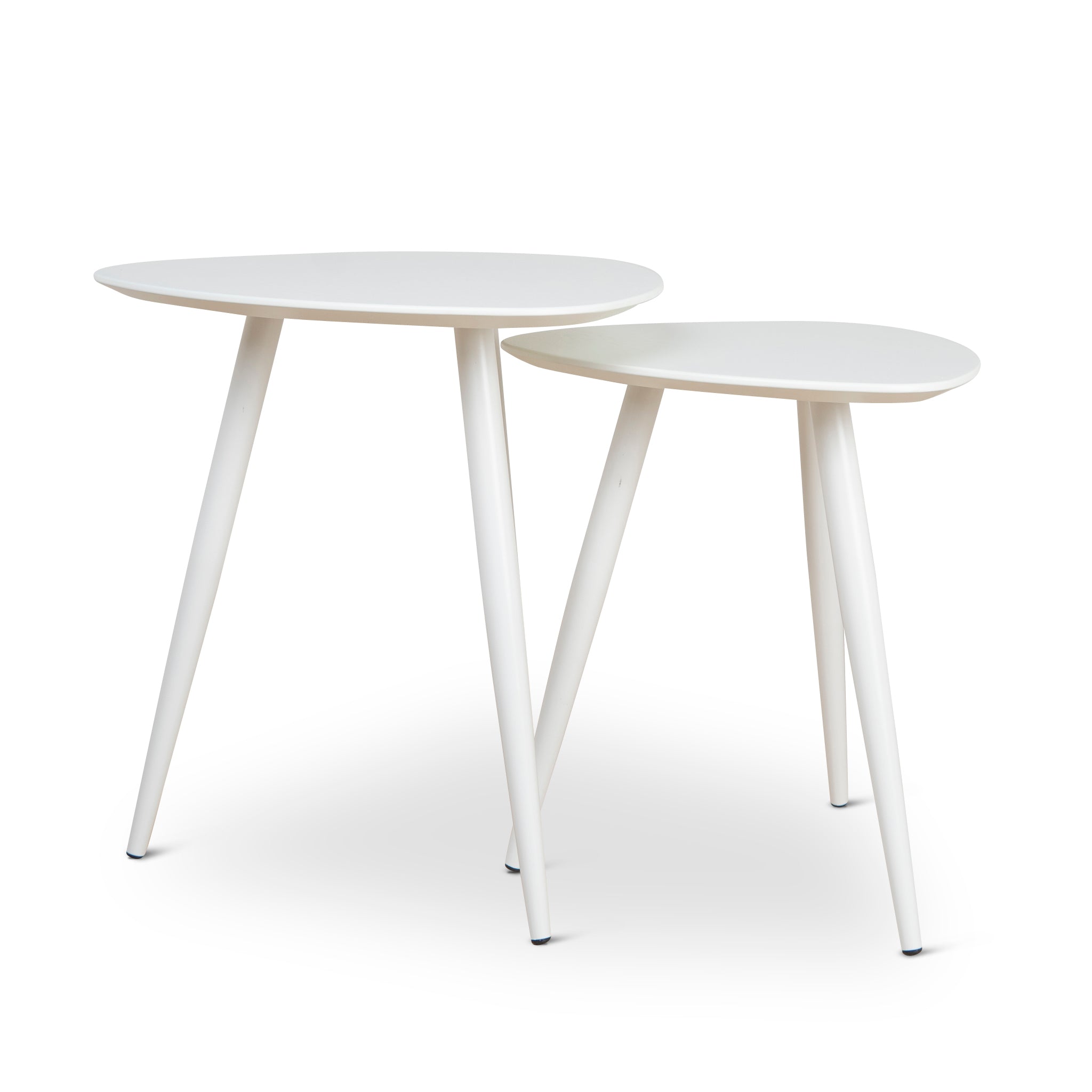 Lauren Side Table - White (Set of 2)