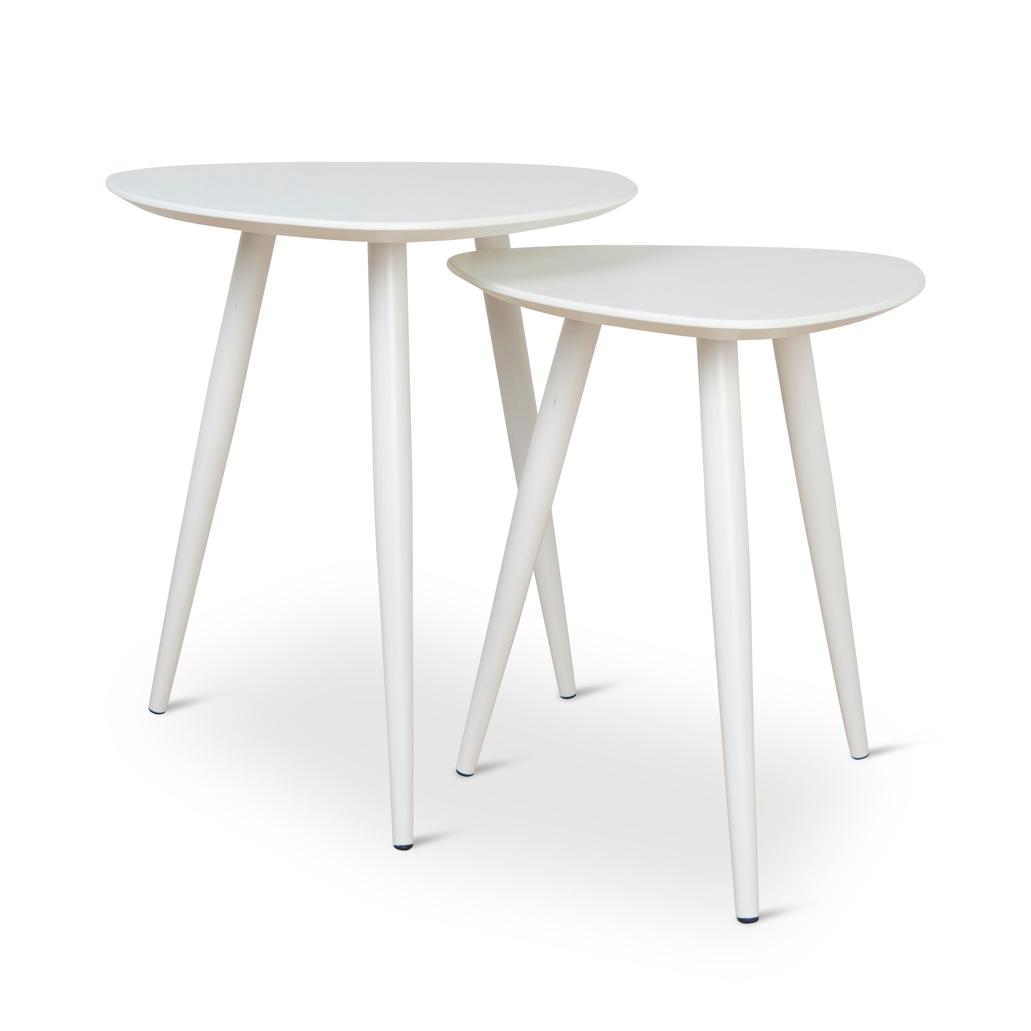 Lauren Side Table - White (Set of 2)