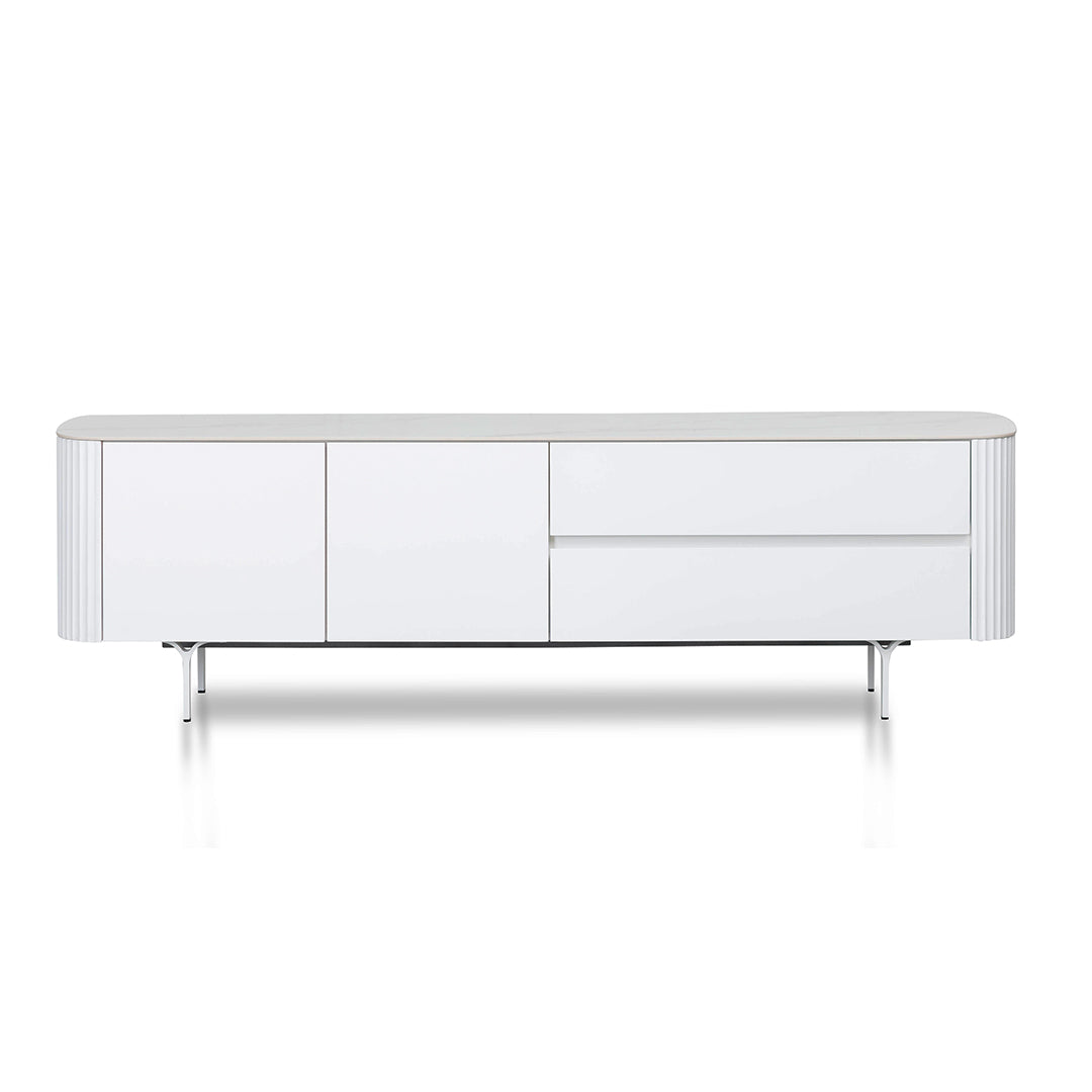 Higgins 1.8m Entertainment TV Unit - White