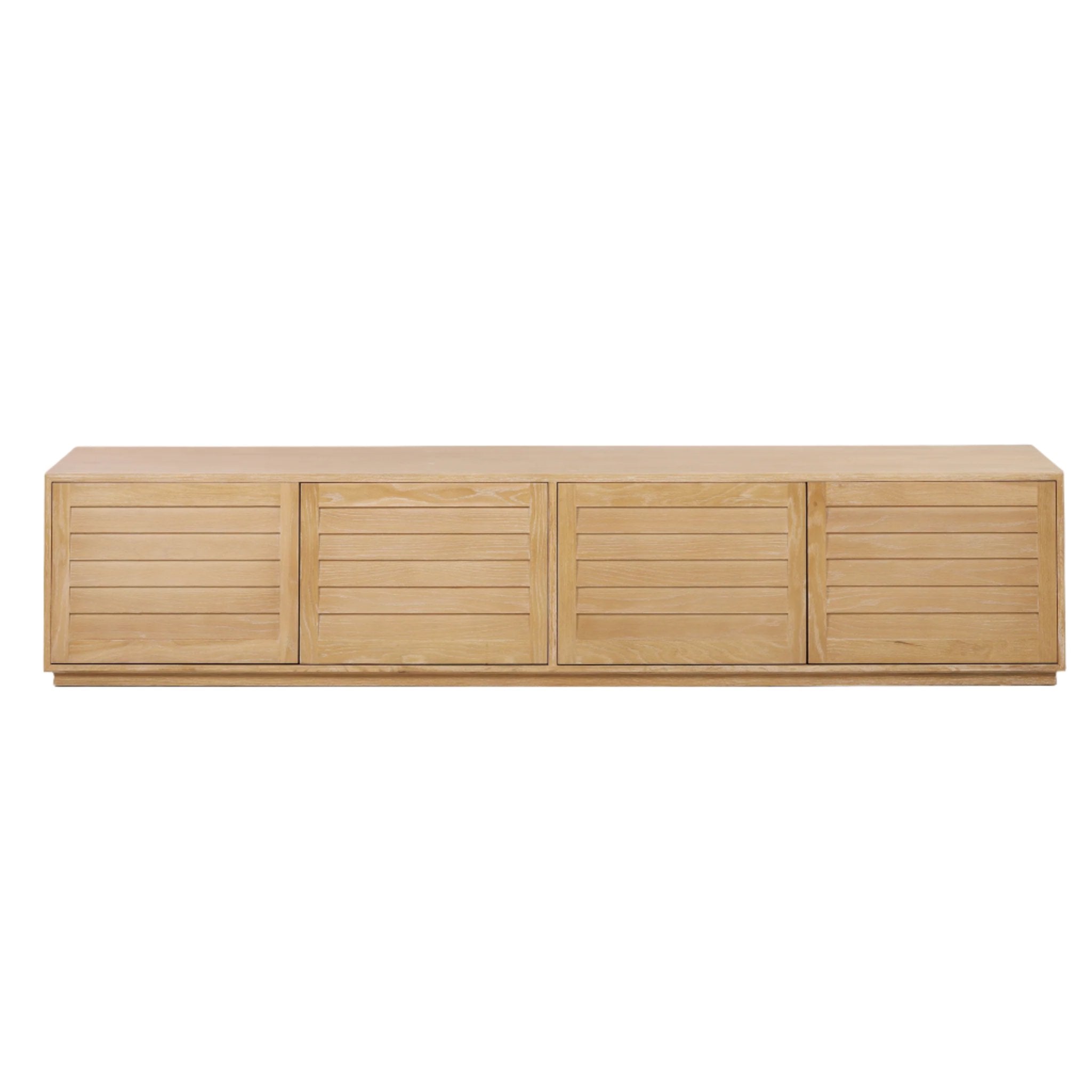 Owen 2.2m Elm TV Entertainment Unit - Natural