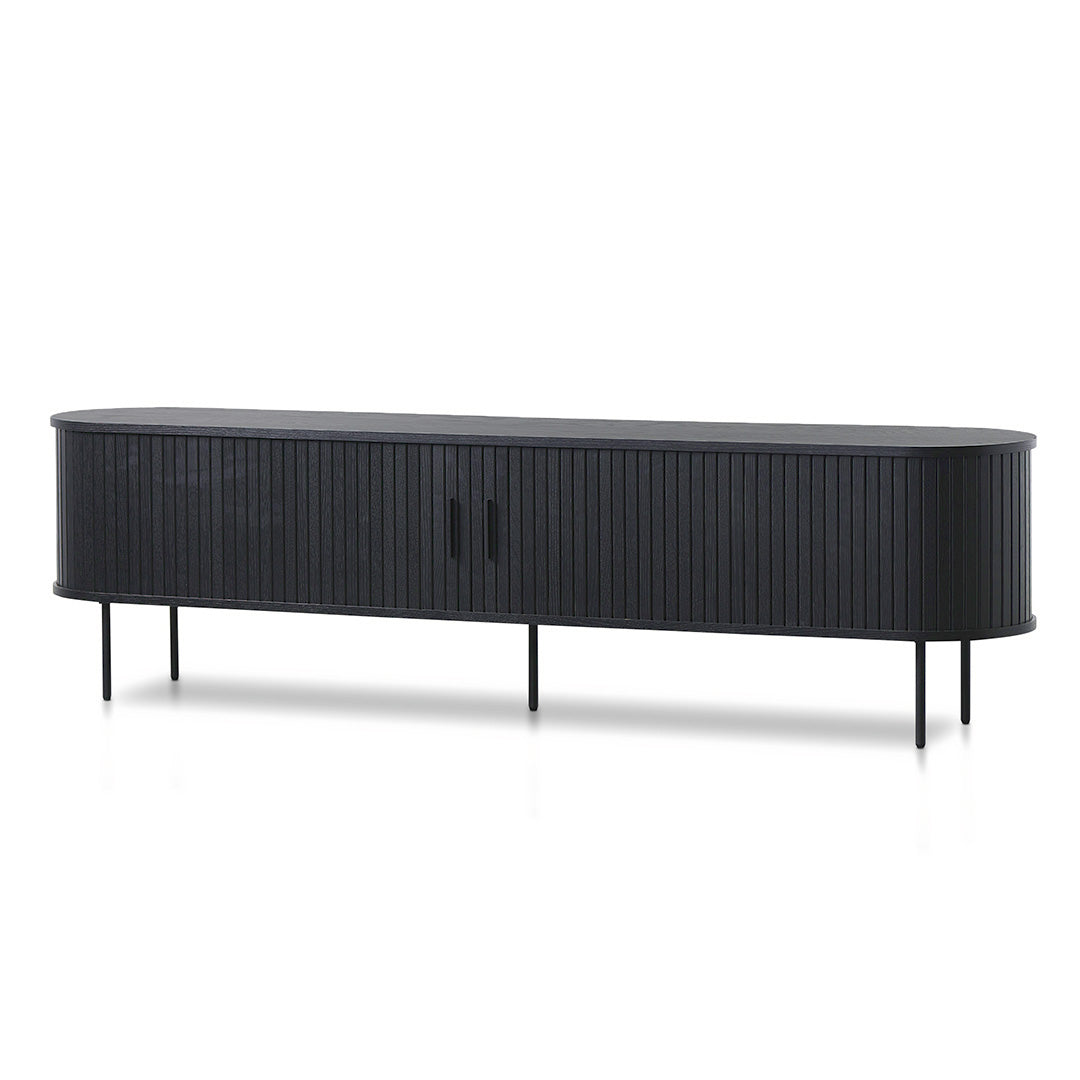 Dania 1.6m TV Entertainment Unit - Full Black