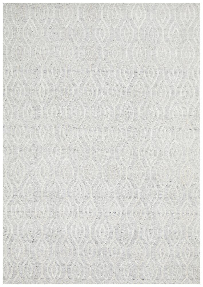 Vonda Winter Wish White Modern Rug