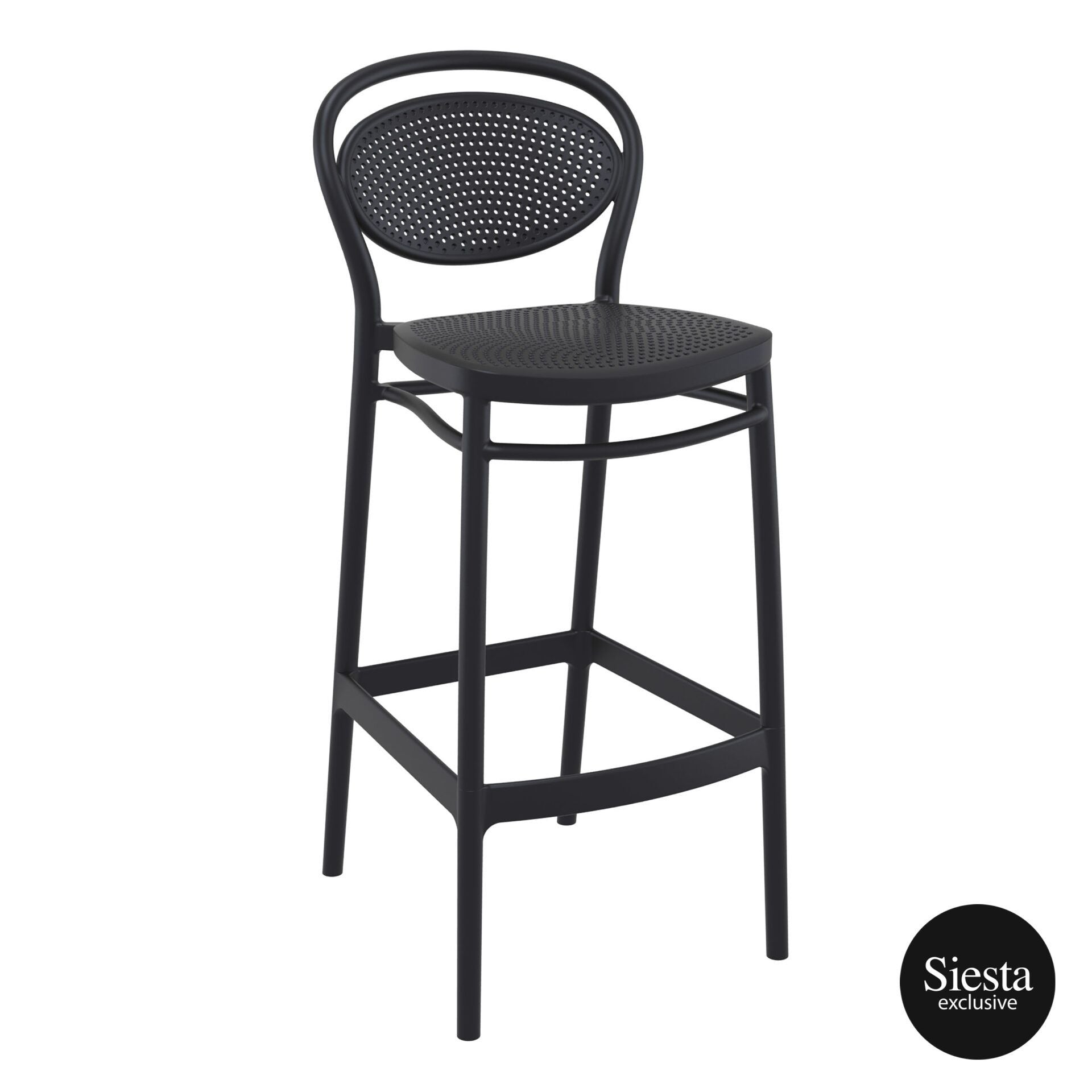 Marcel Barstool 75 - Black (MOQ of 2)