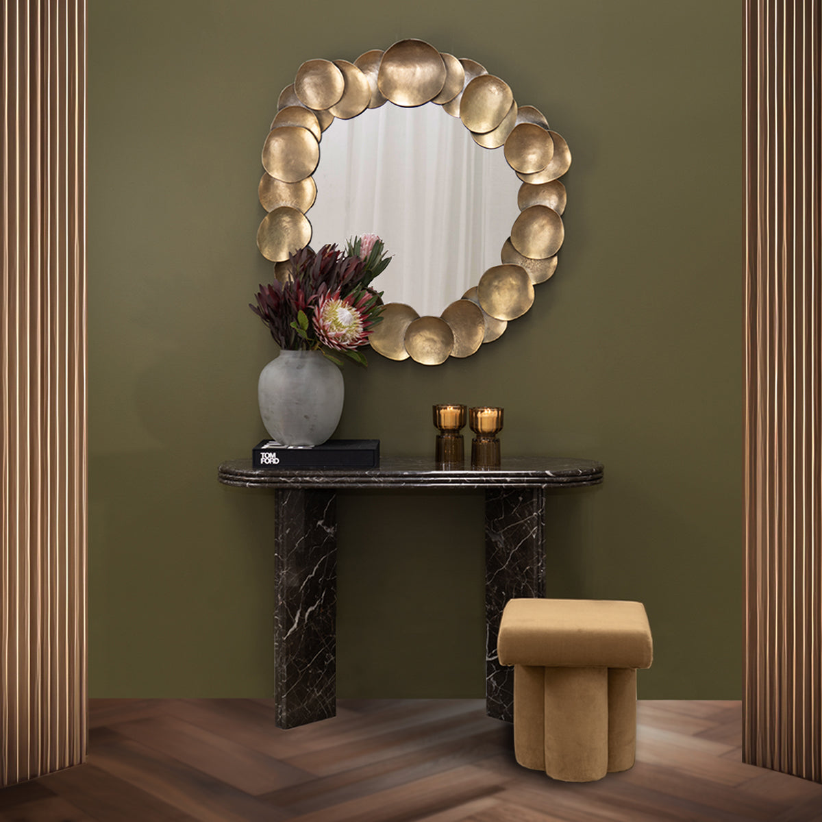 Andre Marble Console Table