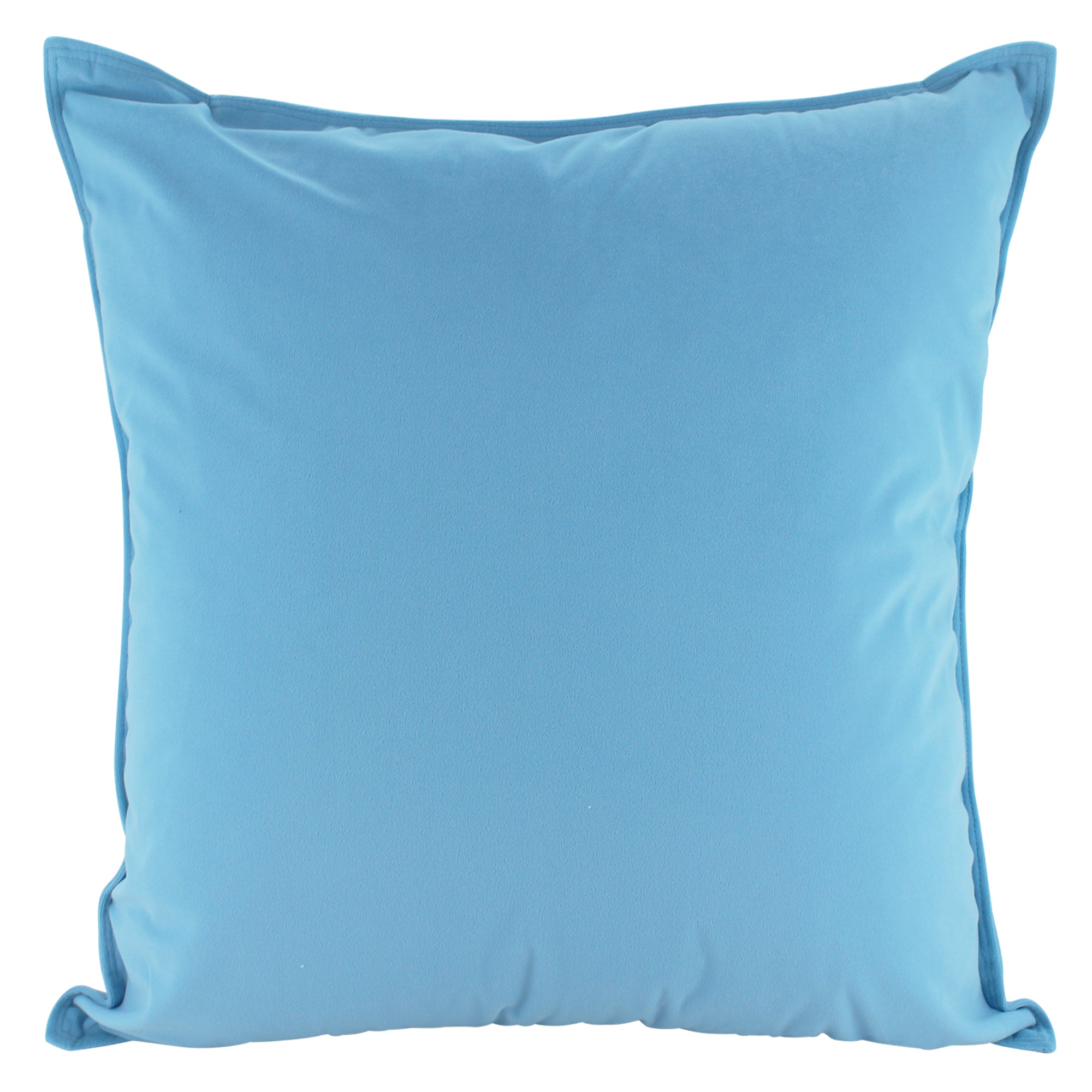 Velvet Sky Blue Cushion 55x55cm