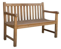 Classic Solid Teak Outdoor Bench - 1800mm