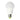 Globe LED ES GLS 10W 5000K Frosted 825LM