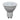 Globe LED AC GU10 5W Green White 50LM