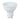 Globe LED AC GU10 5W Red White 50LM