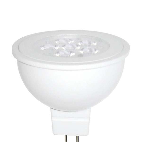 Globe LED 12V AC / DC MR16 6W 5000K White 495LM