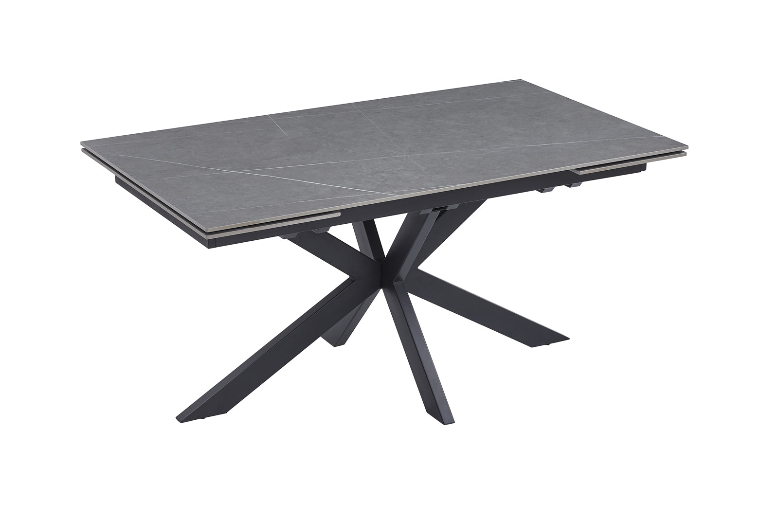 Naim Extension Dining Table - Bulgarian Grey Ceramic