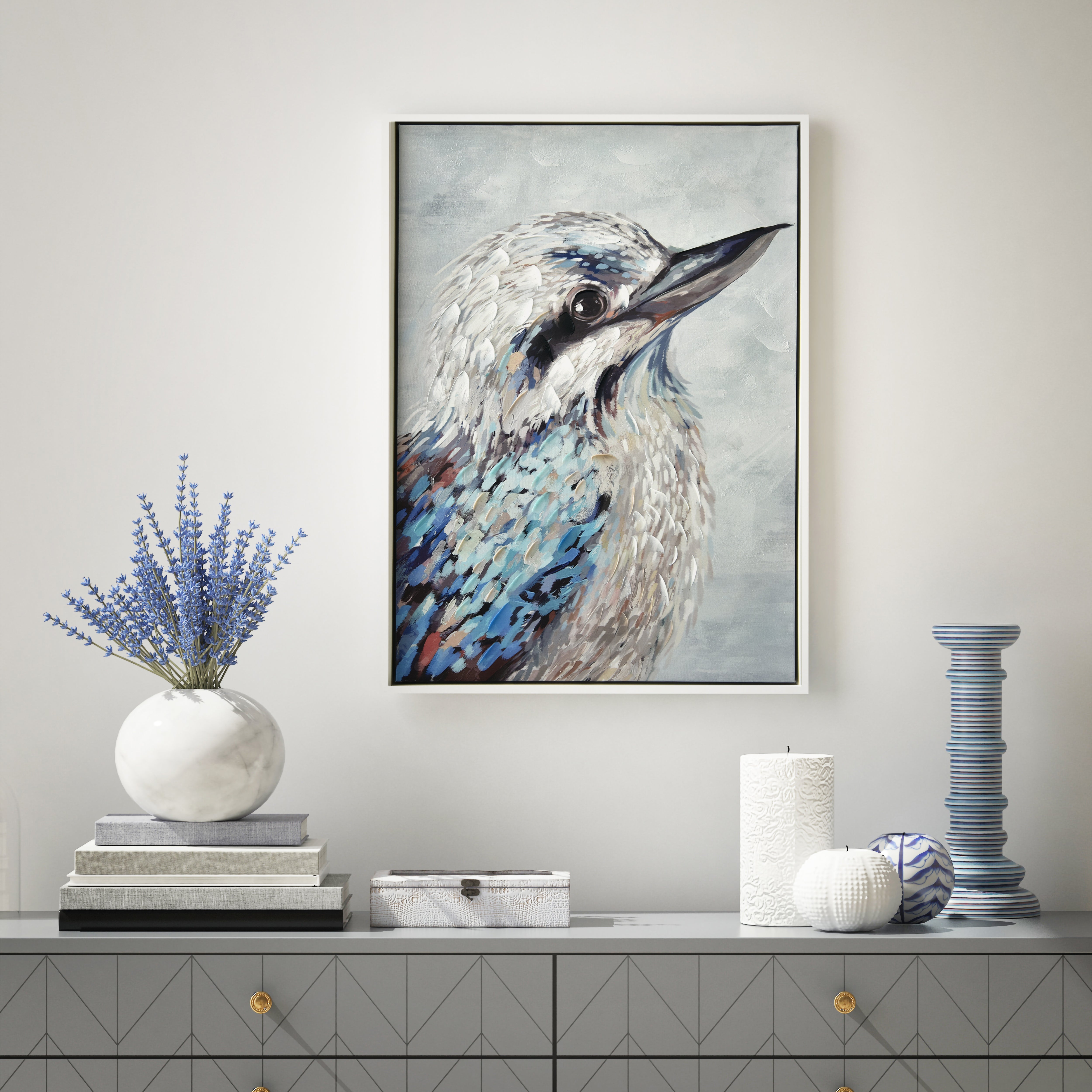 Right Kookaburra Painting 63x93cm