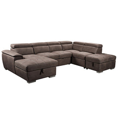 Brighton Corner Modular Sofa with Storage Chaise